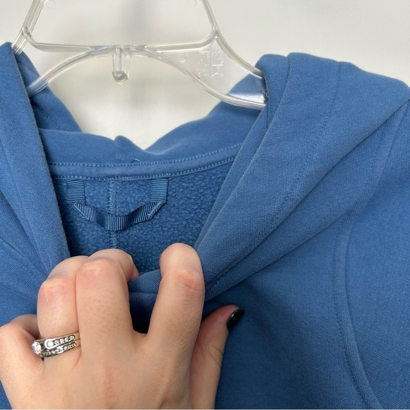 Lululemim Perfectly Oversized Hoodie Size 8 Soft Denim Blue - Picture 4 of 8